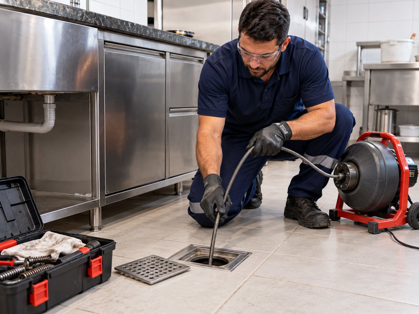 Desobstrução na Cozinha em Teresina‑PI