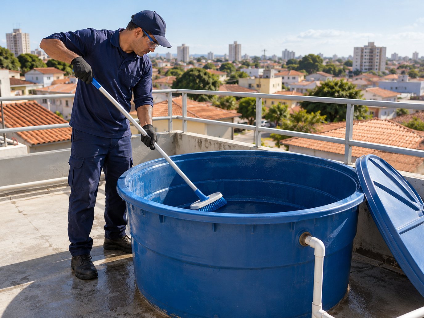 Limpeza de Caixa d'Água em Teresina‑PI