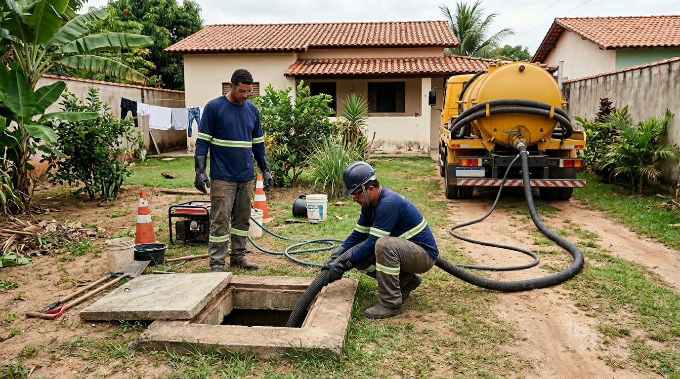 Limpeza de Fossa em Teresina‑PI